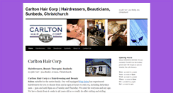 Desktop Screenshot of carltonhaircorp.co.nz